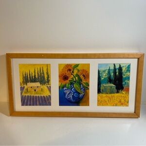 Set of 3 Framed Mediterranean Prints By Isy Ochoa